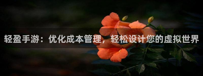 pc汇丰娱乐预测官网下载地址：轻盈手游：优化成本管理，轻松设